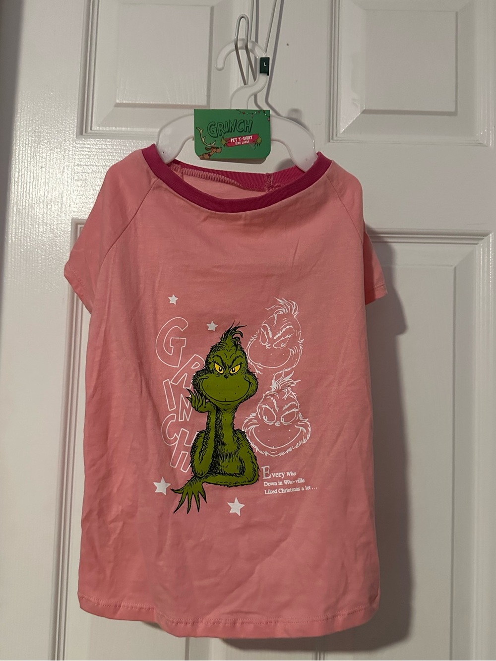 The Grinch Pink Pets Tee - Character Graphic Shirt